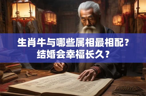 生肖牛与哪些属相最相配？结婚会幸福长久？