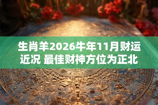 生肖羊2026牛年11月财运近况 最佳财神方位为正北 生肖羊2026牛年11月财运近况 最佳财神方位为正北