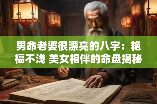 男命老婆很漂亮的八字：艳福不浅 美女相伴的命盘揭秘