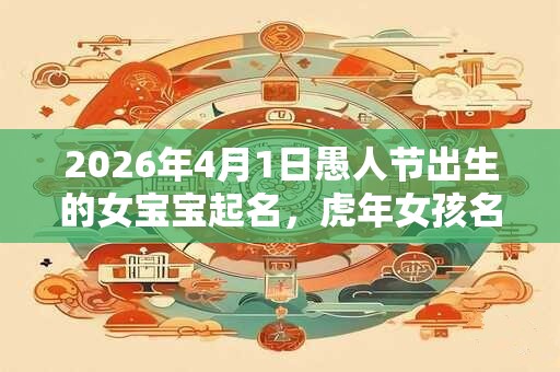 2026年4月1日愚人节出生的女宝宝起名，虎年女孩名字最佳用字