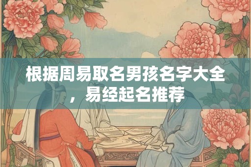 根据周易取名男孩名字大全,易经起名推荐 根据周易取名男孩名字大全,易经起名推荐