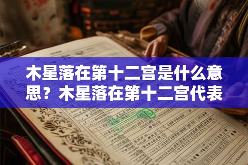 木星落在第十二宫是什么意思？木星落在第十二宫代表什么？