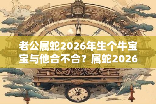 老公属蛇2026年生个牛宝宝与他合不合?属蛇2026年犯太岁吗? 老公属蛇2026年生个牛宝宝与他合不合?属蛇2026年犯太岁吗?