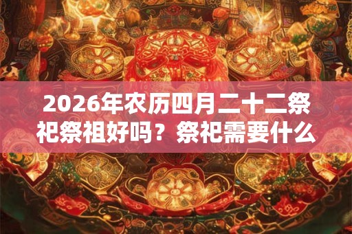 2026年农历四月二十二祭祀祭祖好吗？祭祀需要什么准备？