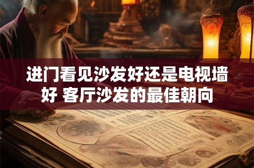 进门看见沙发好还是电视墙好 客厅沙发的最佳朝向