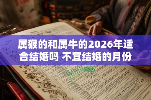 属猴的和属牛的2026年适合结婚吗 不宜结婚的月份
