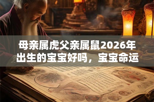 母亲属虎父亲属鼠2026年出生的宝宝好吗，宝宝命运如何？