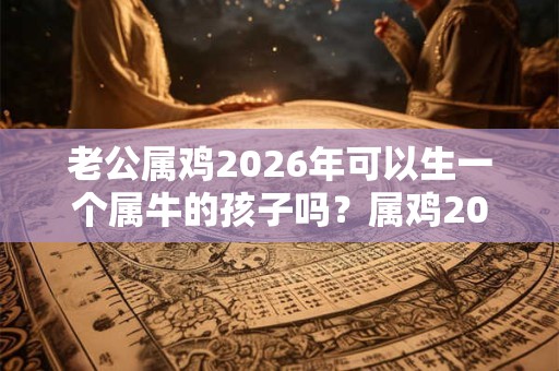 老公属鸡2026年可以生一个属牛的孩子吗？属鸡2026年财运？