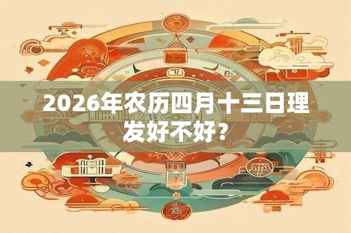 2026年农历四月十三日理发好不好? 2026年农历四月十三日理发好不好?