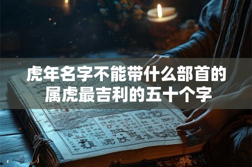 虎年名字不能带什么部首的 属虎最吉利的五十个字