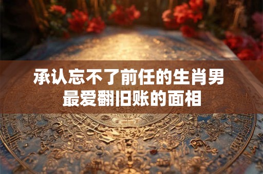 承认忘不了前任的生肖男 最爱翻旧账的面相