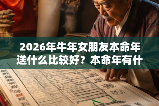 2026年牛年女朋友本命年送什么比较好？本命年有什么讲究？