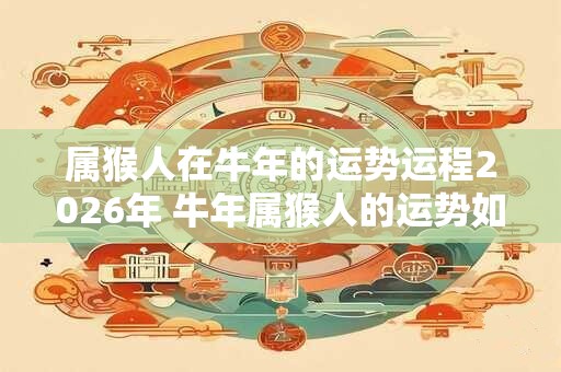 属猴人在牛年的运势运程2026年 牛年属猴人的运势如何