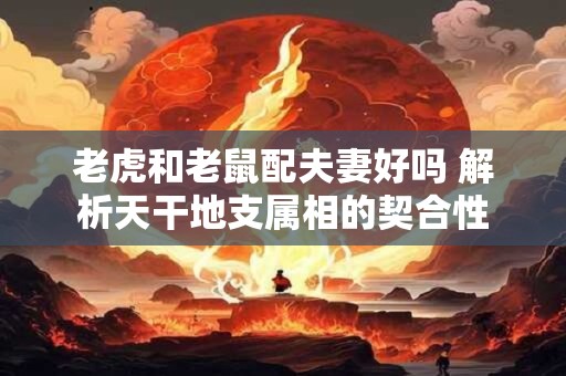 老虎和老鼠配夫妻好吗 解析天干地支属相的契合性