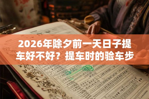 2026年除夕前一天日子提车好不好？提车时的验车步骤？