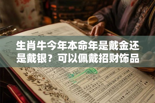 生肖牛今年本命年是戴金还是戴银？可以佩戴招财饰品吗？