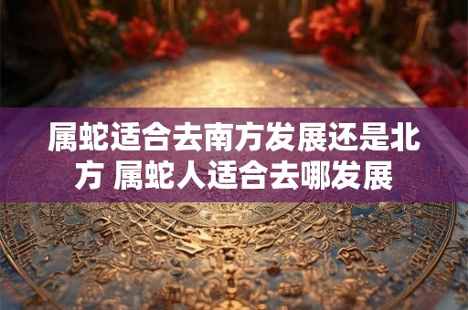 属蛇适合去南方发展还是北方 属蛇人适合去哪发展