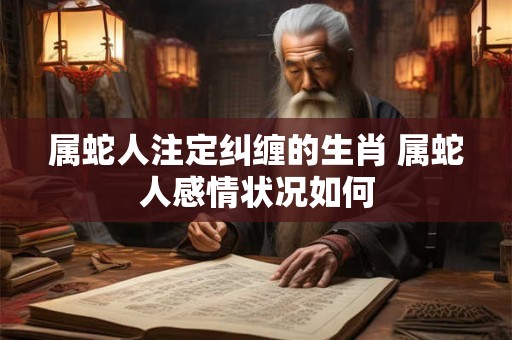 属蛇人注定纠缠的生肖 属蛇人感情状况如何