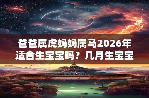 爸爸属虎妈妈属马2026年适合生宝宝吗？几月生宝宝吉利？