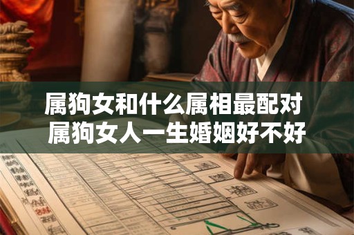 属狗女和什么属相最配对 属狗女人一生婚姻好不好