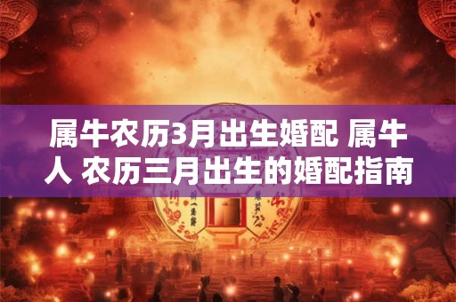 属牛农历3月出生婚配 属牛人 农历三月出生的婚配指南