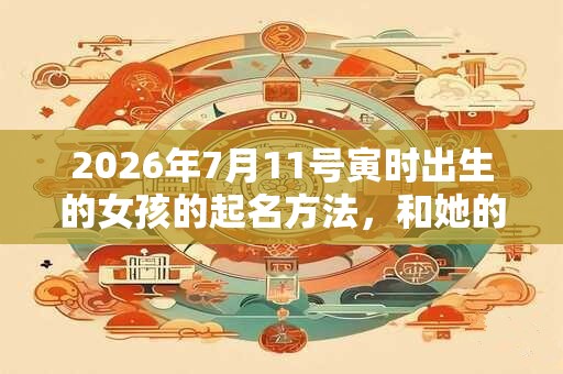 2026年7月11号寅时出生的女孩的起名方法，和她的五行八字！