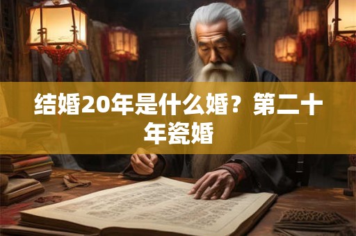 结婚20年是什么婚？第二十年瓷婚