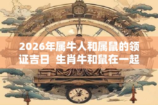 2026年属牛人和属鼠的领证吉日 生肖牛和鼠在一起长久不 2026年属牛人和属鼠的领证吉日 生肖牛和鼠在一起长久不