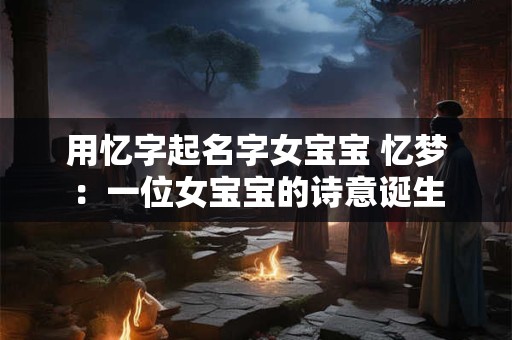 用忆字起名字女宝宝 忆梦：一位女宝宝的诗意诞生