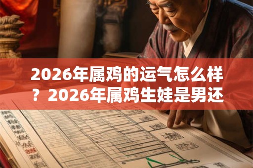 2026年属鸡的运气怎么样？2026年属鸡生娃是男还是女？