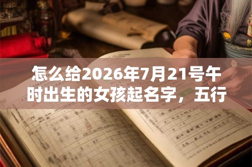 怎么给2026年7月21号午时出生的女孩起名字,五行是什么? 怎么给2026年7月21号午时出生的女孩起名字,五行是什么?