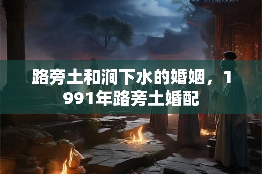 路旁土和涧下水的婚姻，1991年路旁土婚配