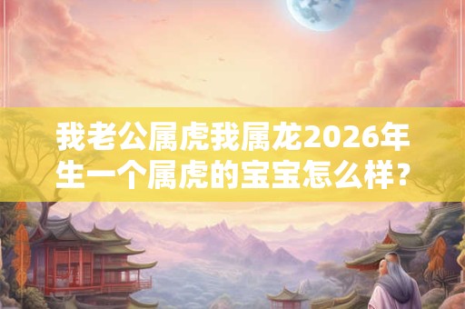 我老公属虎我属龙2026年生一个属虎的宝宝怎么样？