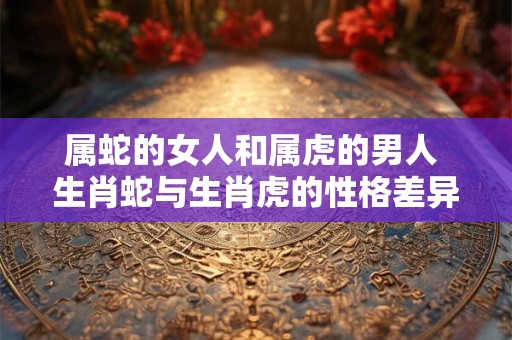 属蛇的女人和属虎的男人 生肖蛇与生肖虎的性格差异