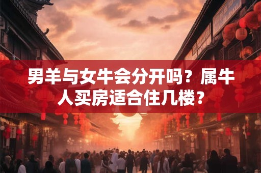 男羊与女牛会分开吗？属牛人买房适合住几楼？