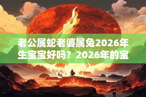 老公属蛇老婆属兔2026年生宝宝好吗?2026年的宝宝性格如何? 老公属蛇老婆属兔2026年生宝宝好吗?2026年的宝宝性格如何?