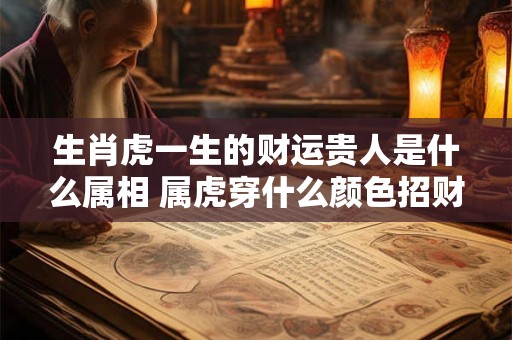 生肖虎一生的财运贵人是什么属相 属虎穿什么颜色招财呢
