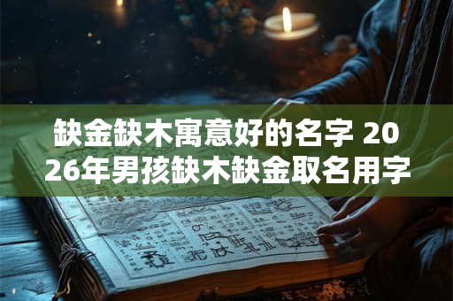 缺金缺木寓意好的名字 2026年男孩缺木缺金取名用字推荐