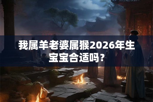 我属羊老婆属猴2026年生宝宝合适吗? 我属羊老婆属猴2026年生宝宝合适吗?