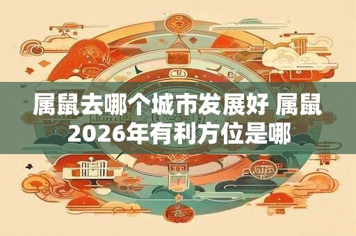 属鼠去哪个城市发展好 属鼠2026年有利方位是哪