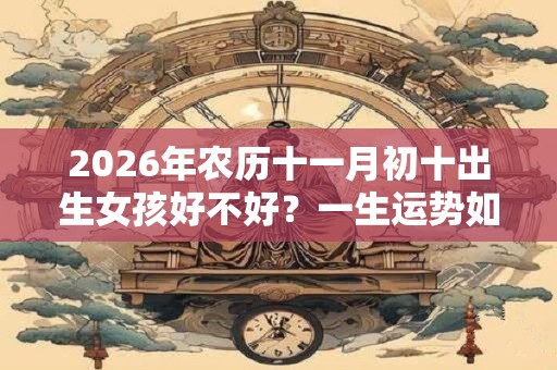 2026年农历十一月初十出生女孩好不好？一生运势如何？