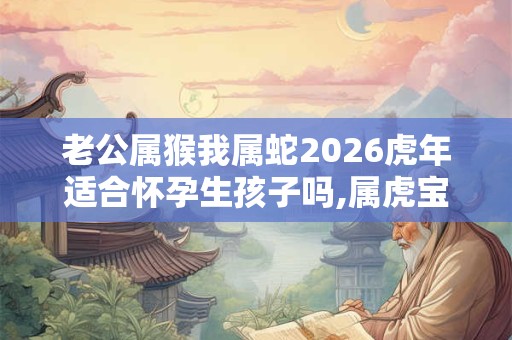 老公属猴我属蛇2026虎年适合怀孕生孩子吗,属虎宝宝是什么命? 老公属猴我属蛇2026虎年适合怀孕生孩子吗,属虎宝宝是什么命?