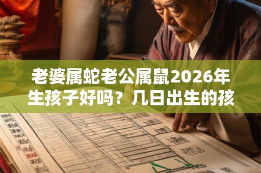 老婆属蛇老公属鼠2026年生孩子好吗？几日出生的孩子好？