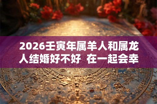 2026壬寅年属羊人和属龙人结婚好不好  在一起会幸福吗