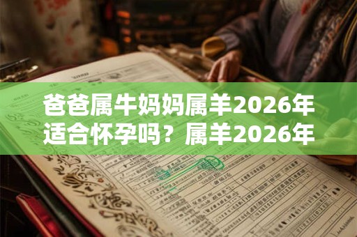 爸爸属牛妈妈属羊2026年适合怀孕吗？属羊2026年运势如何？