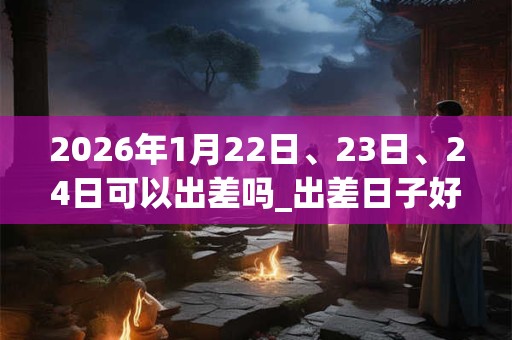 2026年1月22日、23日、24日可以出差吗_出差日子好吗