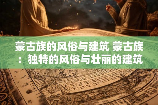 蒙古族的风俗与建筑 蒙古族：独特的风俗与壮丽的建筑