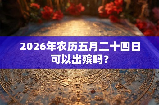 2026年农历五月二十四日可以出殡吗？