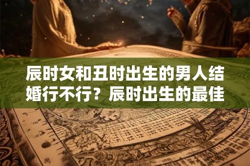 辰时女和丑时出生的男人结婚行不行？辰时出生的最佳婚配
