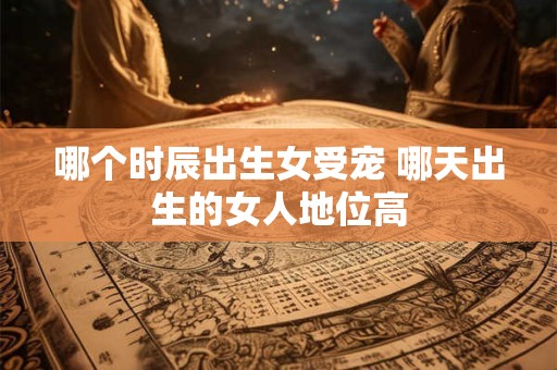 哪个时辰出生女受宠 哪天出生的女人地位高